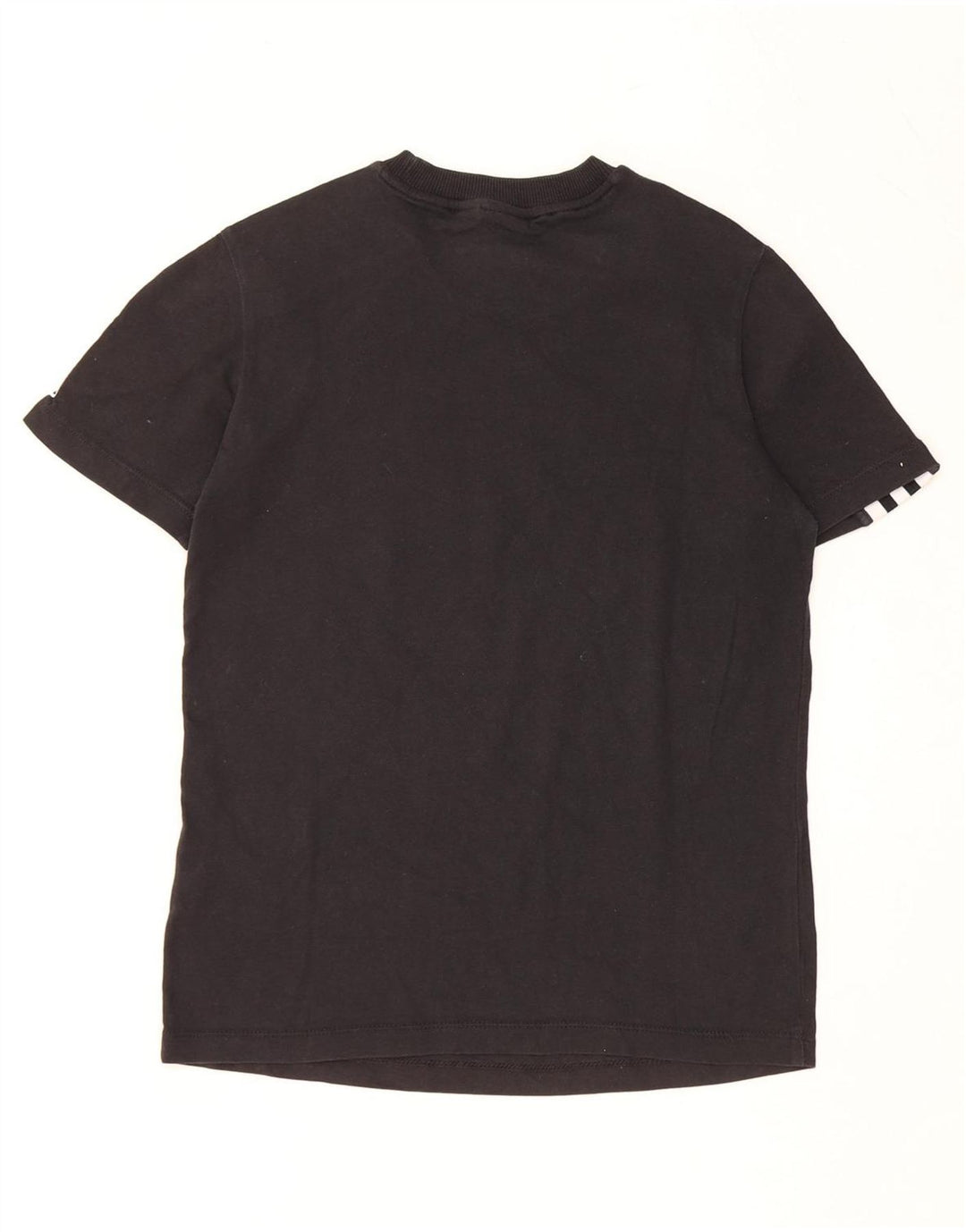 Γυναικείο γραφικό μπλουζάκι ADIDAS Top UK 8 Small μαύρο βαμβακερό