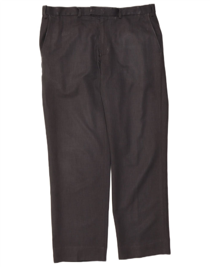 Marks & Spencer Ανδρικό ίσιο παντελόνι Chino W36 L31 Blue Polyester