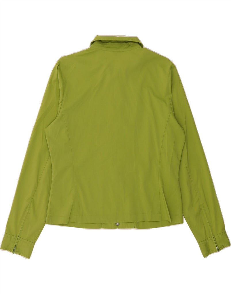 MEXX Womens Shirt UK 14 Large Green Cotton Vintage Mexx and Second-Hand Mexx from Messina Hembry 