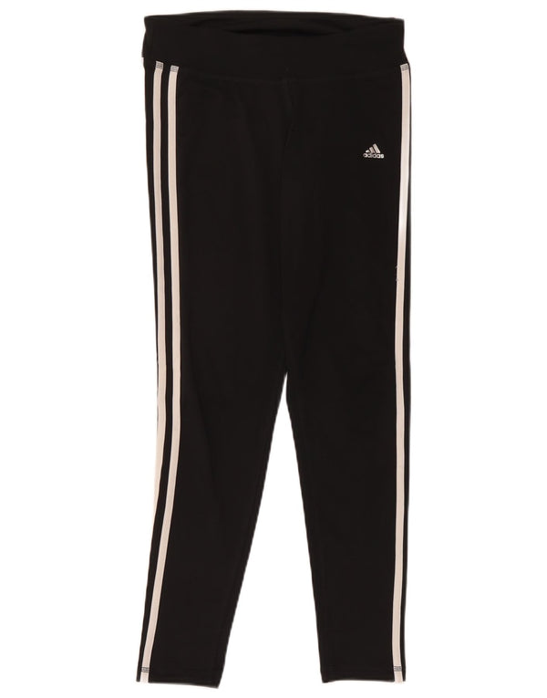 Γυναικείο κολάν Adidas UK 8/10 Μικρό μαύρο πολυεστέρα