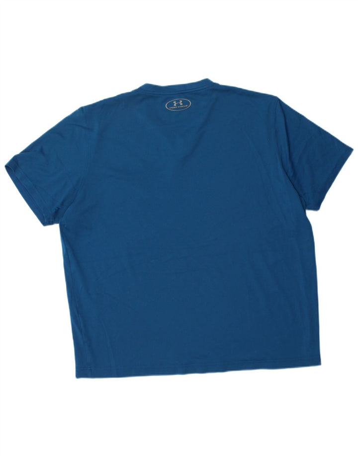 Ανδρικό μπλουζάκι Under Armour Heat Gear Top Medium Blue