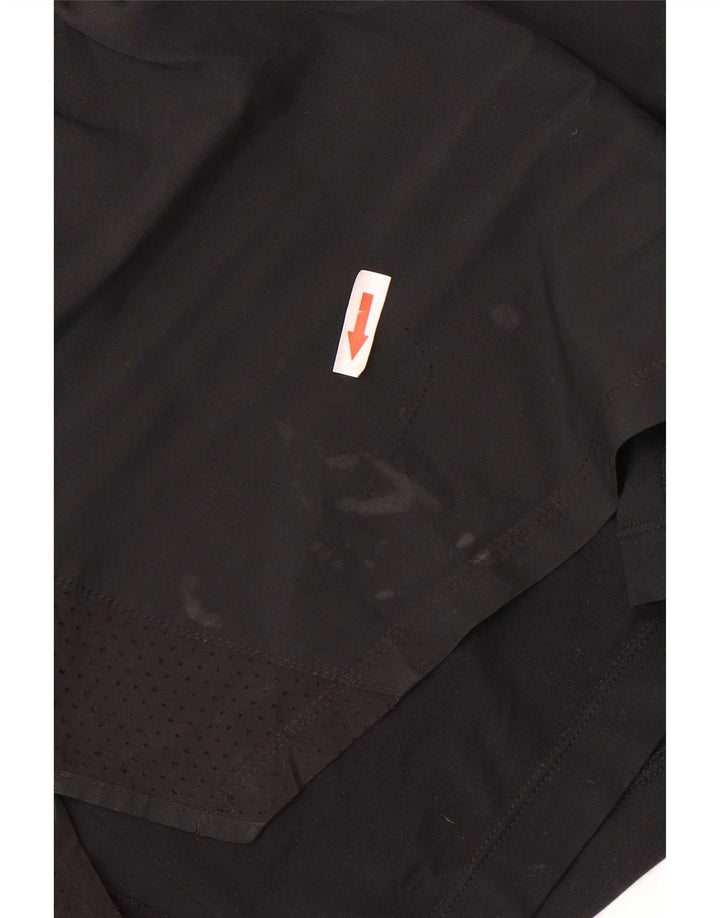 Γυναικείο αθλητικό σορτς Nike Dri Fit UK 14 μεσαίο μαύρο πολυεστέρα