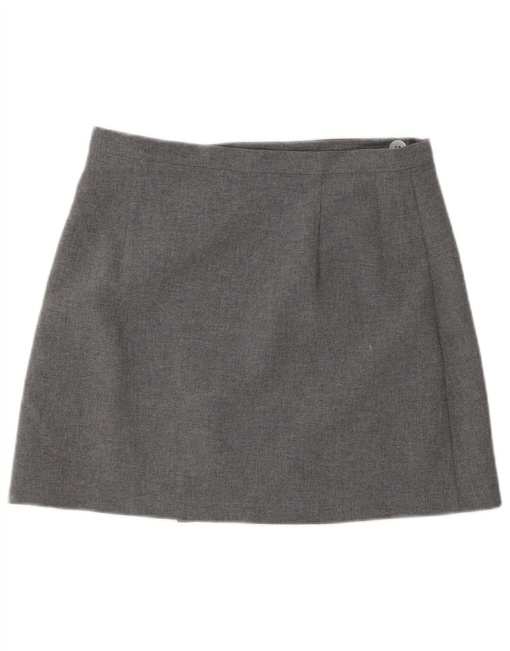 Sisley Γυναικεία Μίνι Ψηλόμεση Φούστα IT 44 Medium W26 Grey Polyester