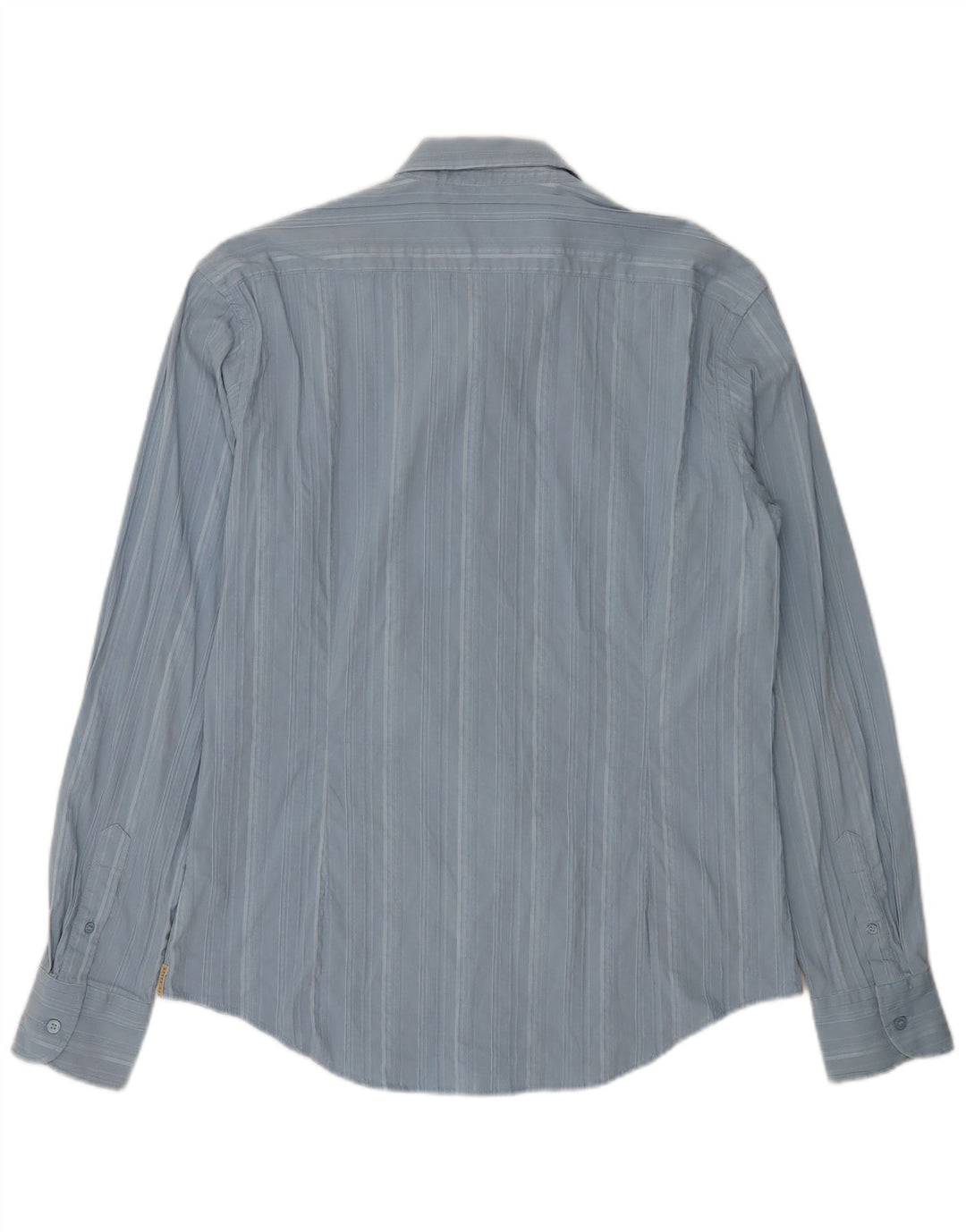 TED BAKER Ανδρικό πουκάμισο μέγεθος 6 2XL Μπλε ριγέ βαμβακερό