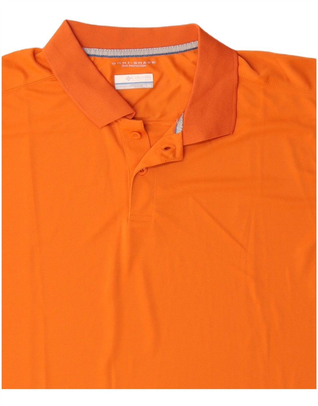 Ανδρικό πουκάμισο Columbia Omni-Shade Polo XL Πορτοκαλί πολυεστέρας