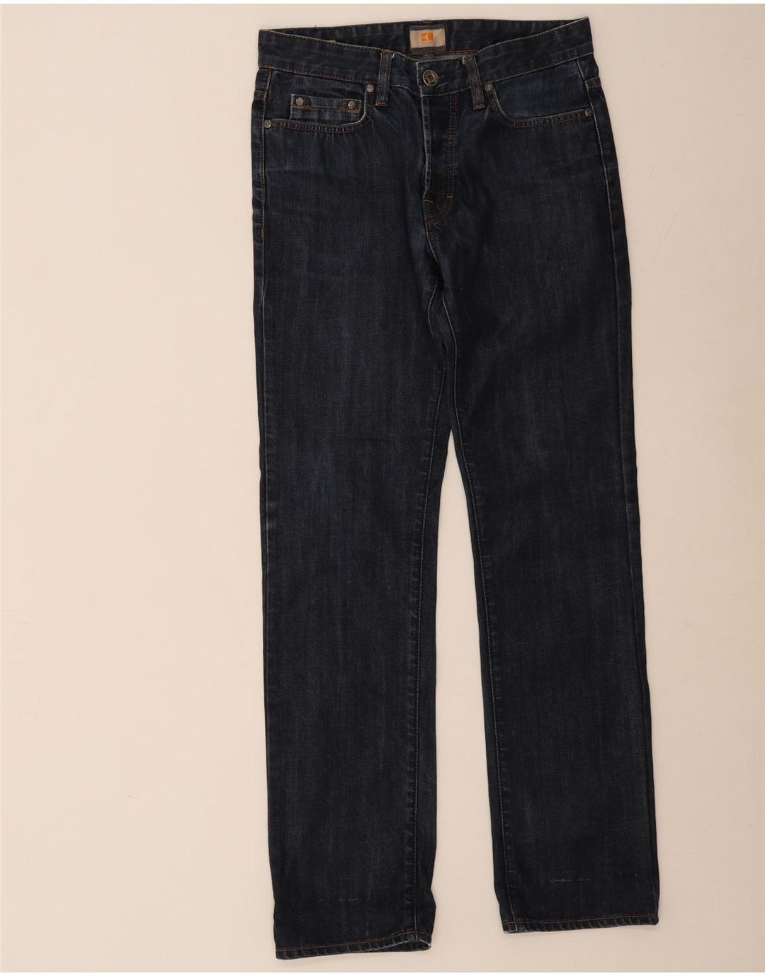 Ανδρικό τζιν Hugo Boss Slim W31 L34 Navy Blue Cotton