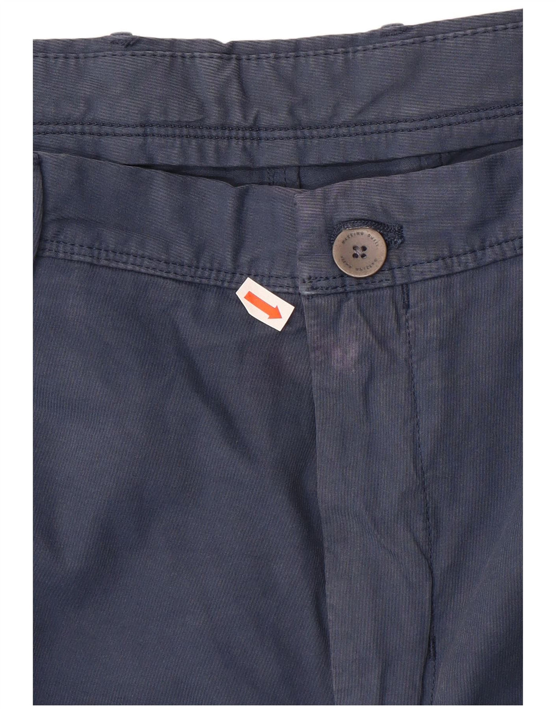MASSIMO DUTTI Ανδρικό κωνικό παντελόνι Chino EU 48 XL W38 L30 Navy Blue