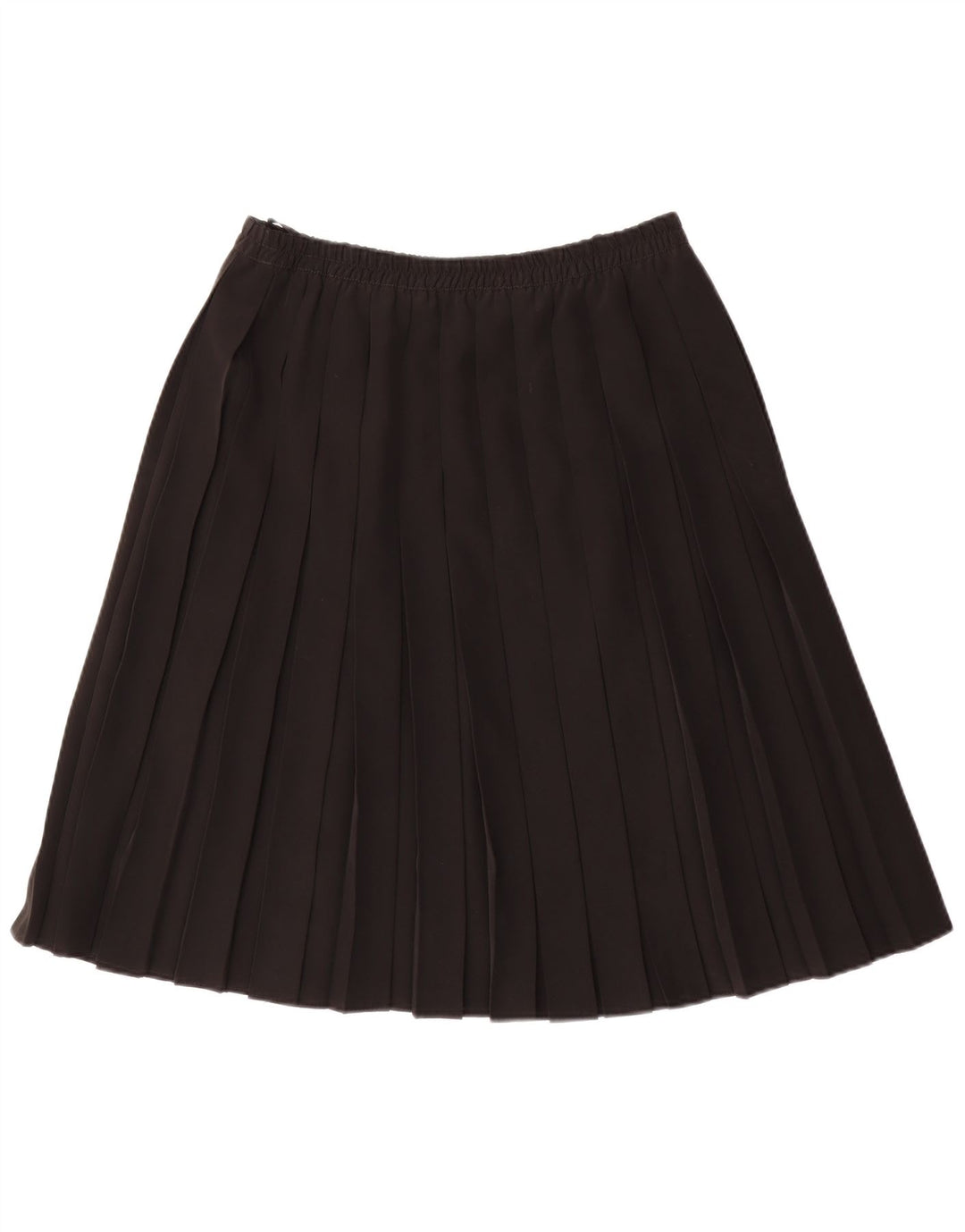 Vintage γυναικεία πλισέ φούστα EU 42 Large W34 Μαύρο Πολυεστέρας