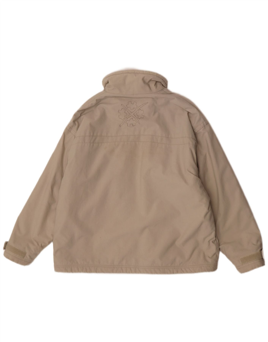Ανδρικό τζάκετ Exxtasy UK 36 Small Beige Nylon