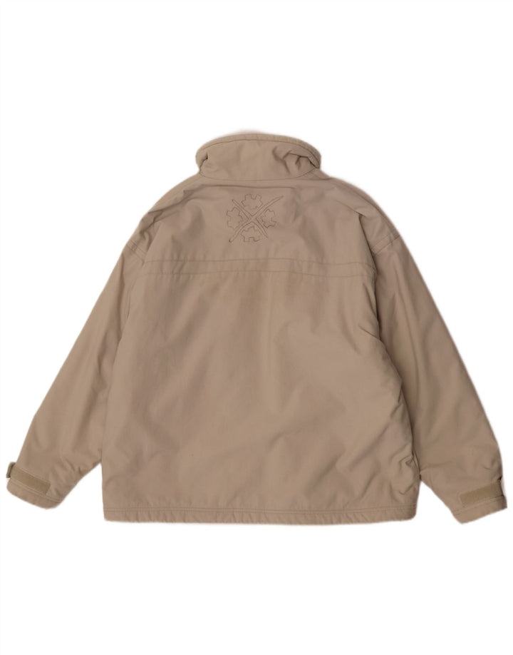 Ανδρικό τζάκετ Exxtasy UK 36 Small Beige Nylon