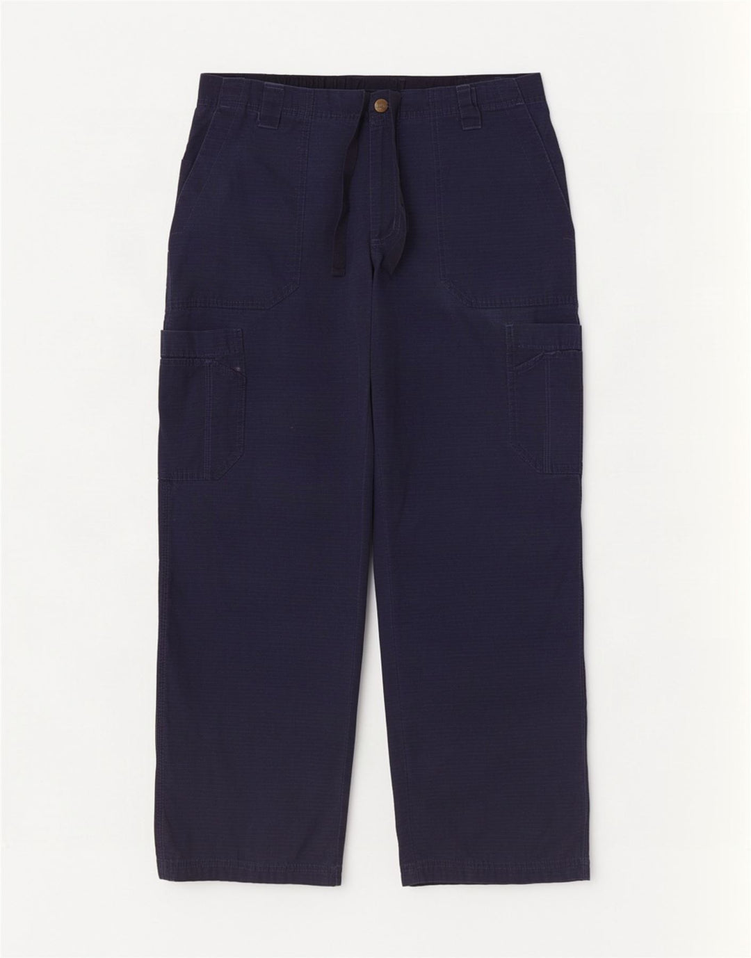 Carhartt Γυναικείο ίσιο παντελόνι Cargo Medium W30 L30 Navy Blue Cotton