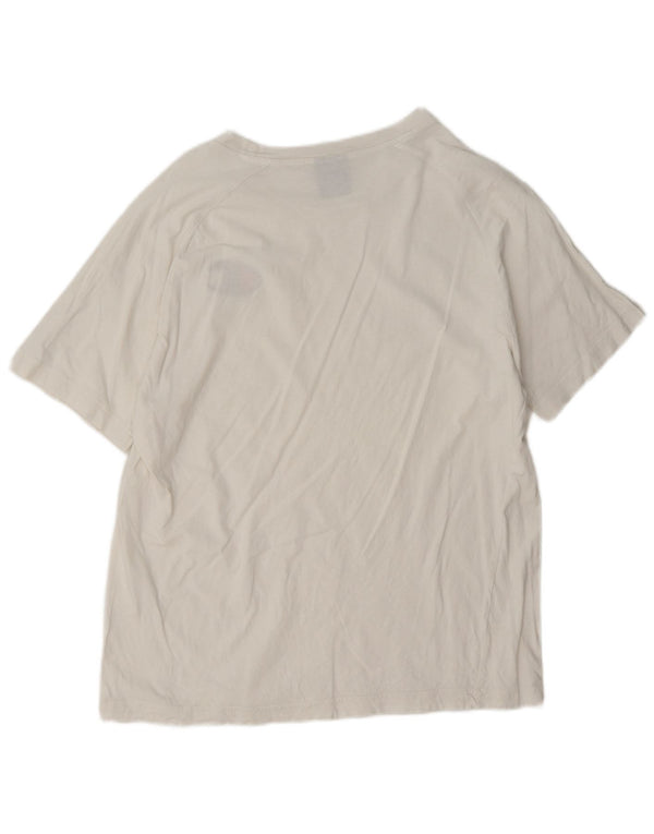 Champion Womens Graphic T-Shirt Top UK 16 Large White