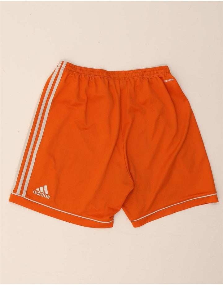 Ανδρικό σορτς Adidas Climalite Sport μεγάλο πορτοκαλί πολυεστέρα