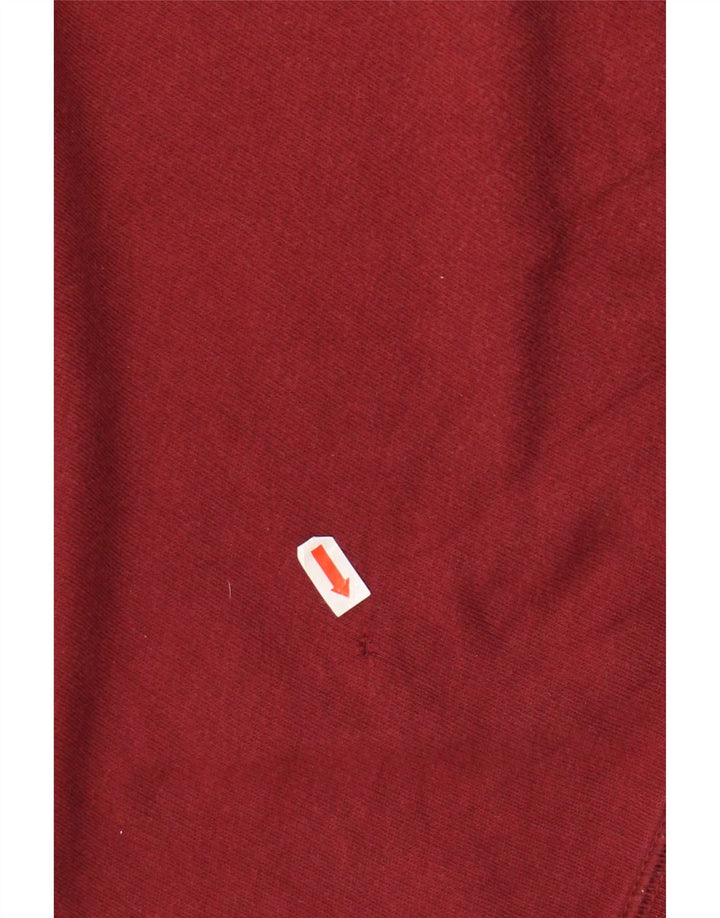 Ανδρικό φούτερ ASICS Jumper Μεσαίο κόκκινο χρώμα, βαμβακερό