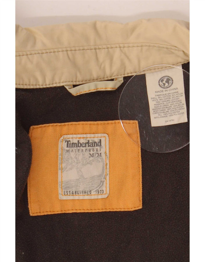 Ανδρικό Bomber Jacket Timberland UK 38 Medium Beige βαμβακερό