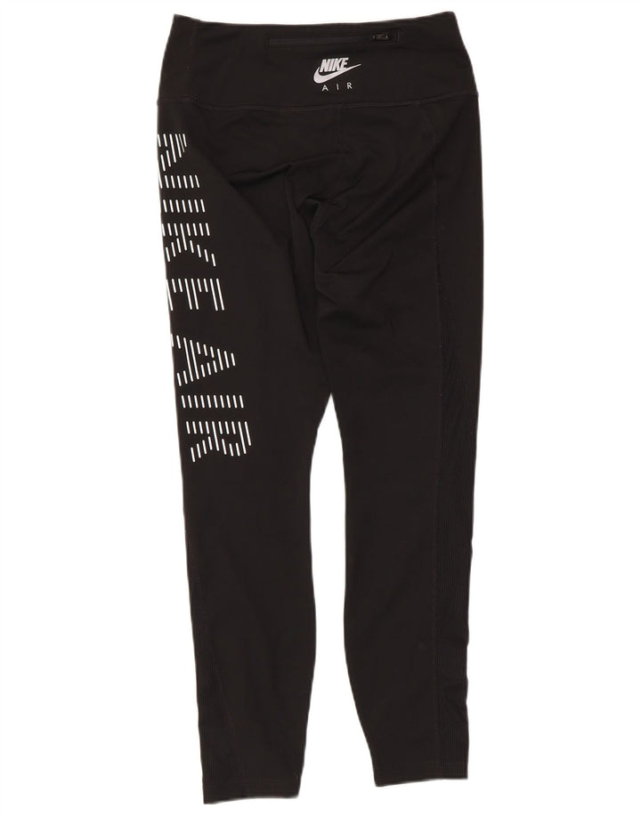 Γυναικεία γραφικά κολάν Nike UK 8 Small Black Polyester