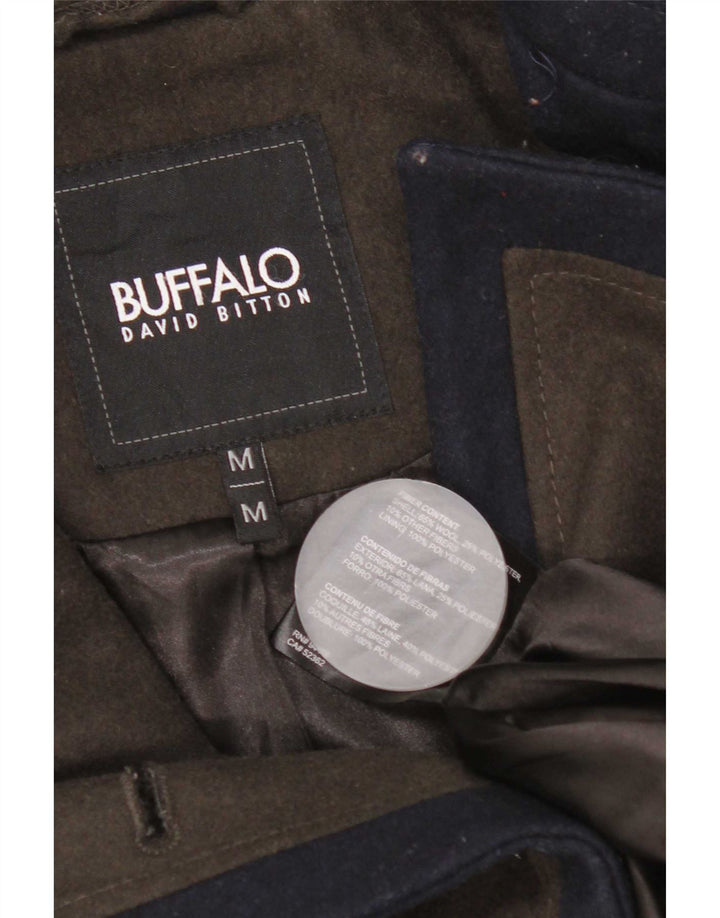 Buffalo Γυναικείο παλτό David Bitton Double Breasted UK 12 Medium Khaki