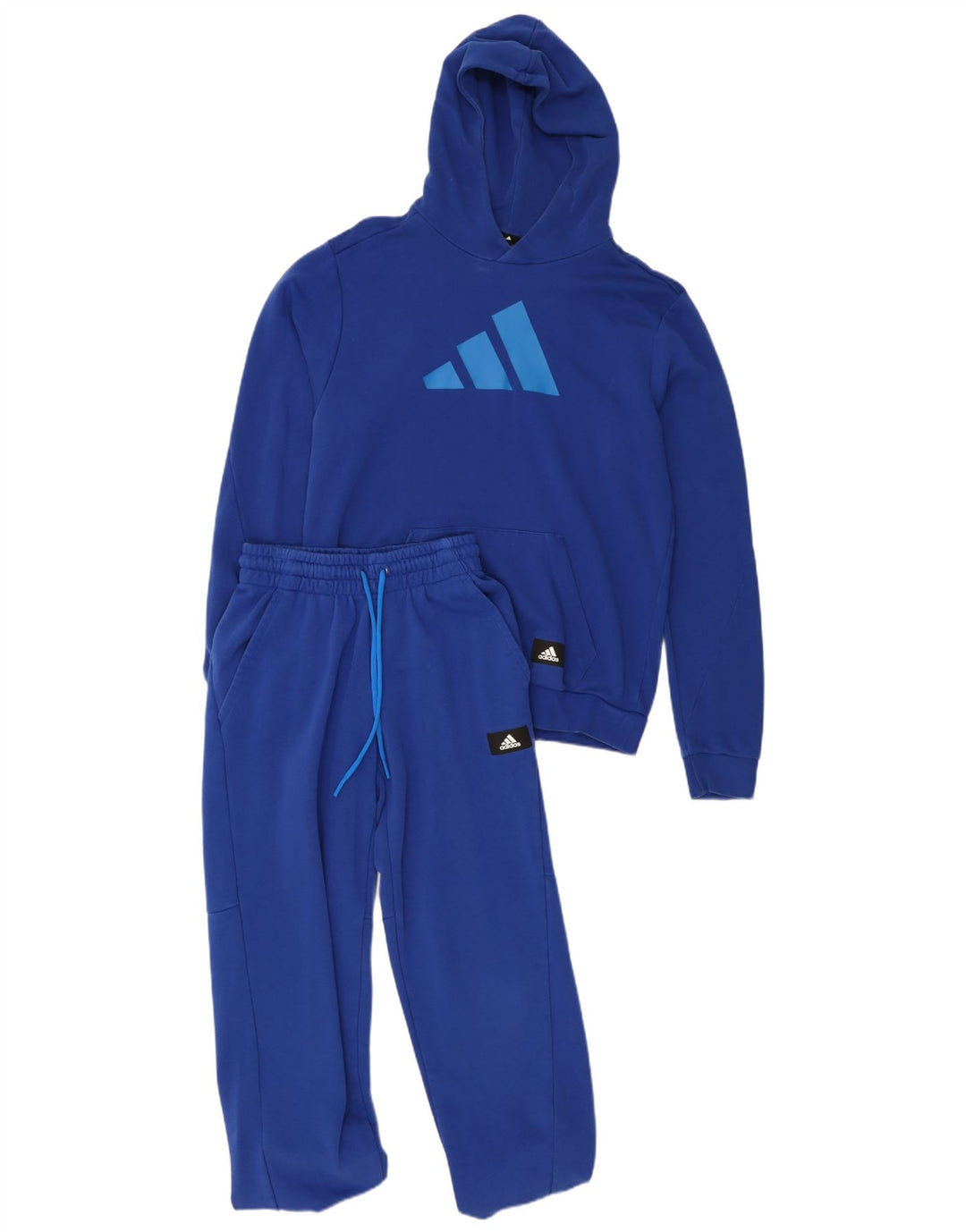 Adidas Ανδρική Γραφική Ολόσωμη Φόρμα Μικρή Μπλε Βαμβακερή