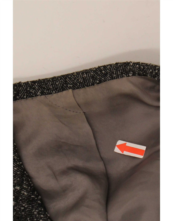 Vintage Ανδρικό σακάκι 2 κουμπιών UK 40 Large Grey Ψαροκόκκαλο Vintage