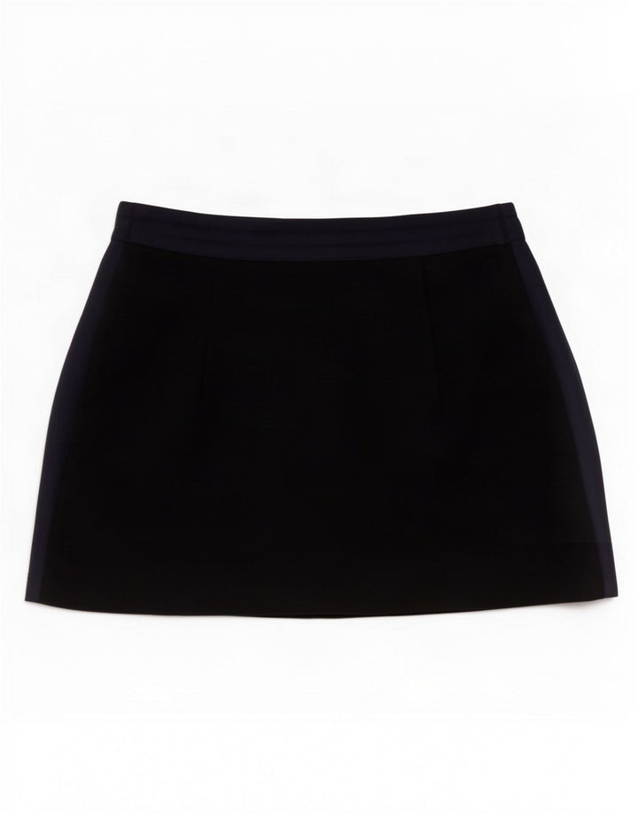 Zara Γυναικεία Μίνι Φούστα Medium W28 Navy Blue Polyamide
