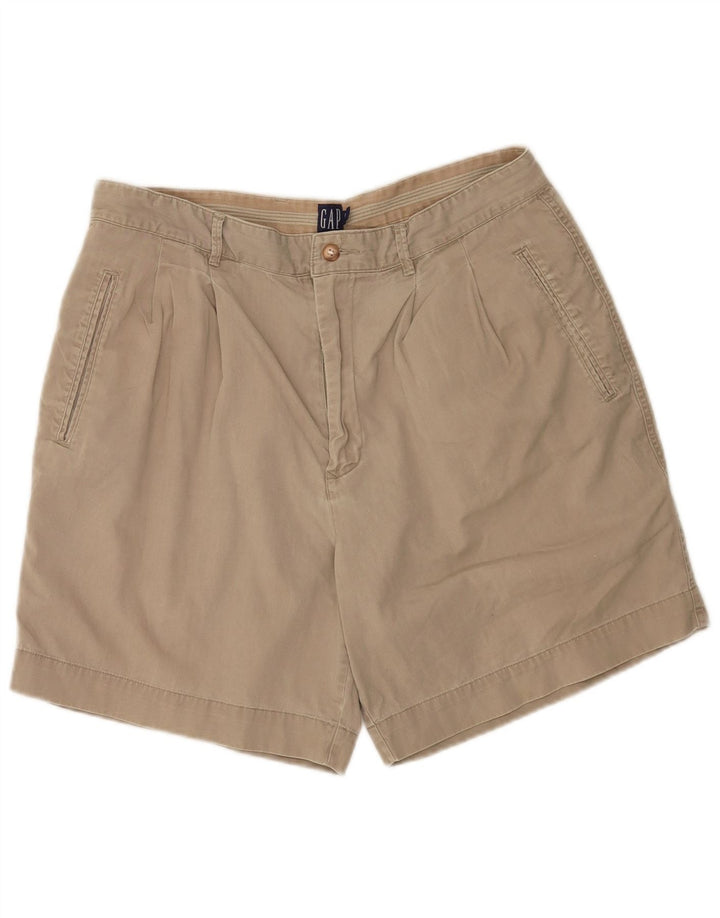Gap Ανδρικό σορτς Chino με καρφίτσα W34 Μεγάλο μπεζ βαμβακερό