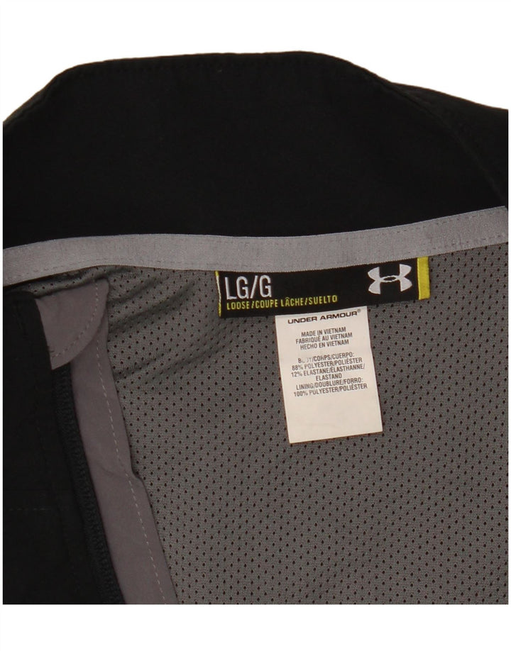 Ανδρική αθλητική φόρμα Under Armour Top Jacket Large Black Colourblock Polyester