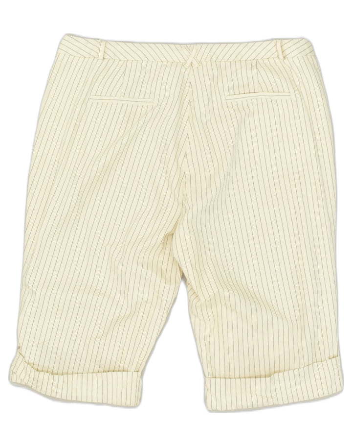 DOCKERS Womens Chino Shorts UK 18 XL W38  Off White Cotton | Vintage Dockers | Thrift | Second-Hand Dockers | Used Clothing | Messina Hembry 