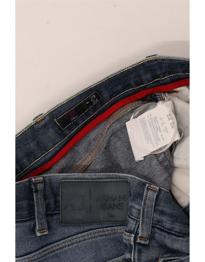 Armani Γυναικείο Slim Jeans W29 L34 Blue Cotton