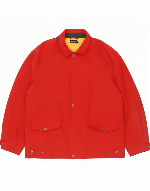 Ανδρικό μπουφάν Gant Windbreaker UK 40 Large Red Polyamide
