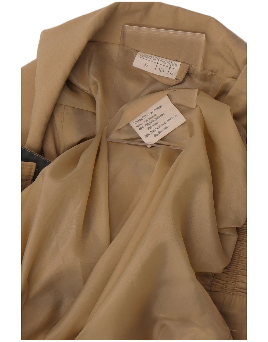 Vintage Ανδρικό Bomber Jacket UK 42 XL Khaki Polyester
