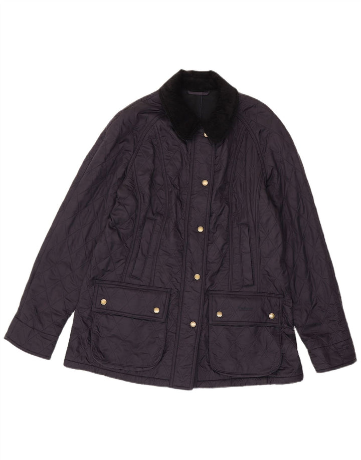 Γυναικείο καπιτονέ μπουφάν Barbour UK 14 Large Navy Blue