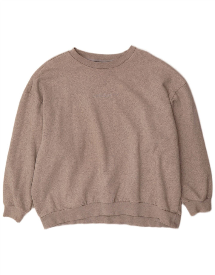 Γυναικείο φούτερ Adidas Oversized Jumper UK 10 Small Grey Cotton