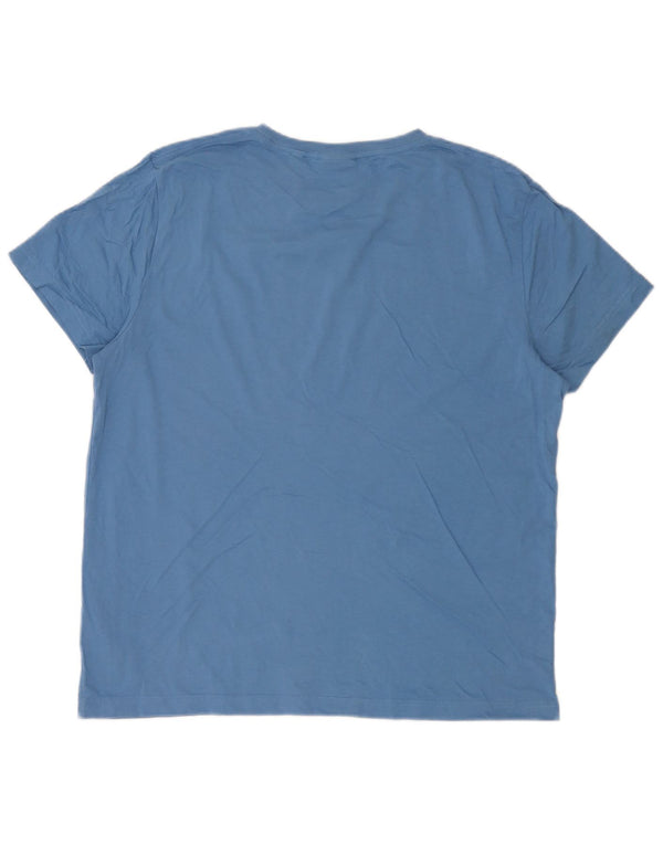 Ανδρικό T-Shirt Gant Top XL Μπλε βαμβακερό