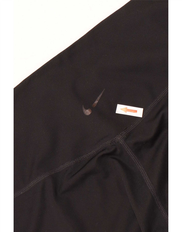 Γυναικείο κολάν Nike Dri Fit Graphic UK 14 Large Black Polyester