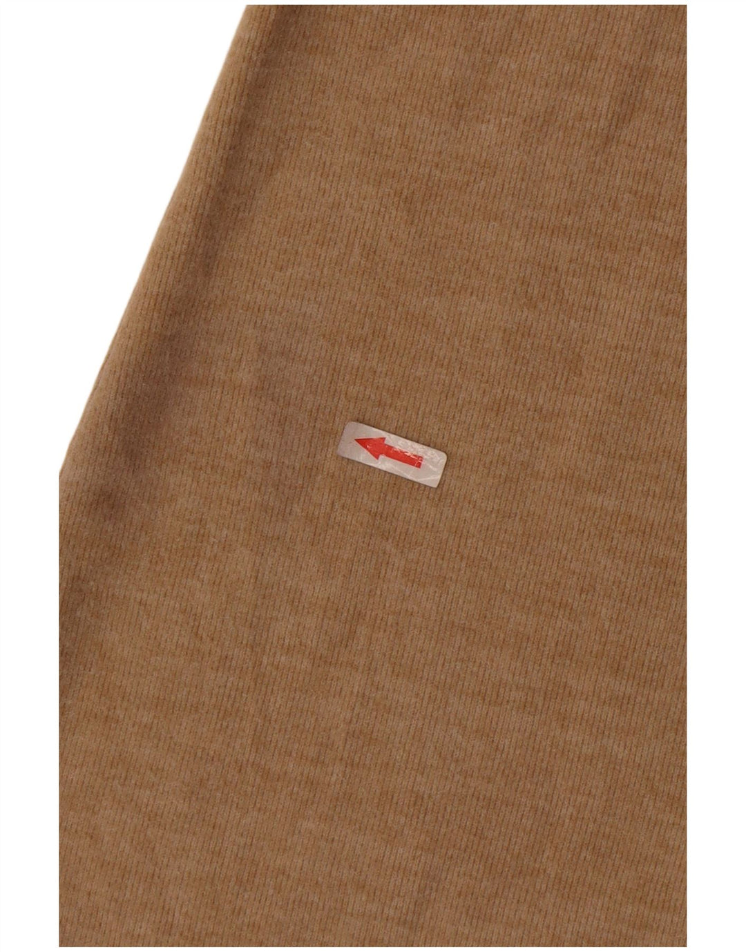 Zara Γυναικείο φόρεμα Shift UK 8 Small Beige Βαμβακερό