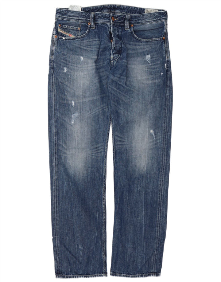 Ανδρικά Diesel Larkee-Relaxed distressed Straight Jeans W34 L32 Blue