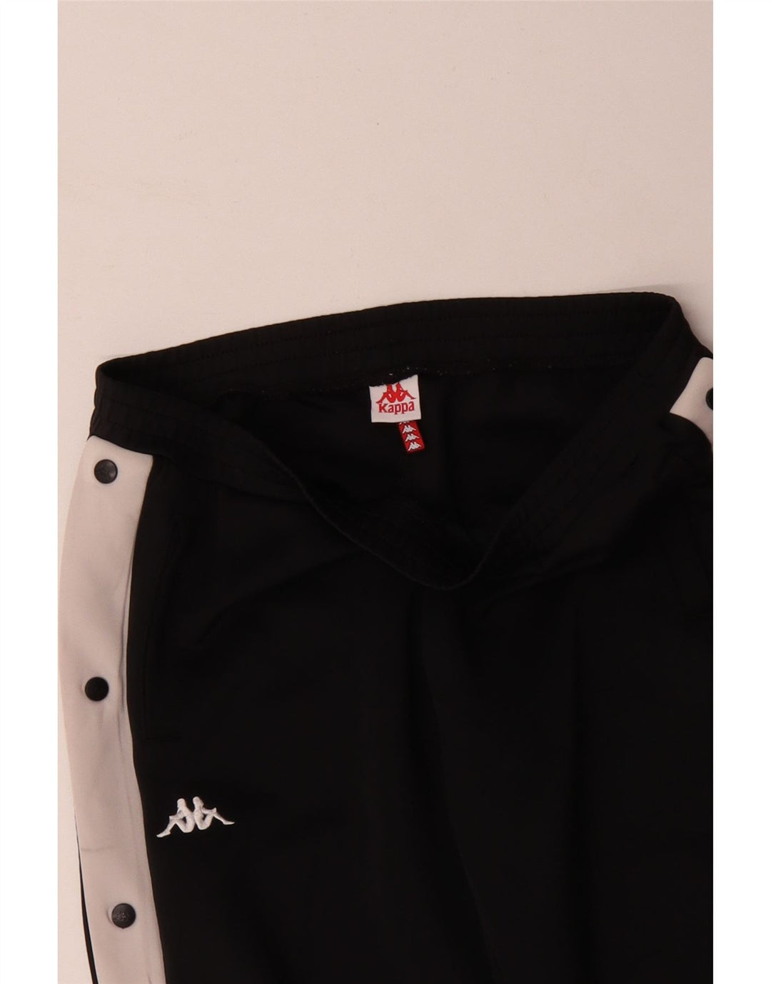 KAPPA Γυναικεία φόρμα Capri Παντελόνι UK 16 Large Black Colourblock