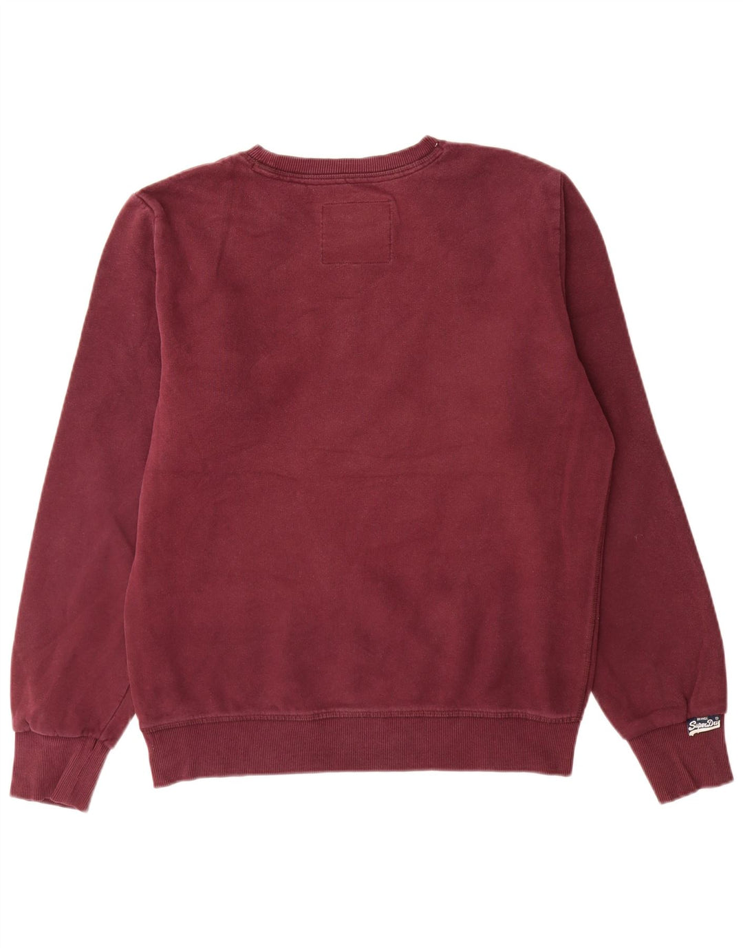 Ανδρικό γραφικό φούτερ Superdry Jumper μεγάλο βαμβακερό καφέ