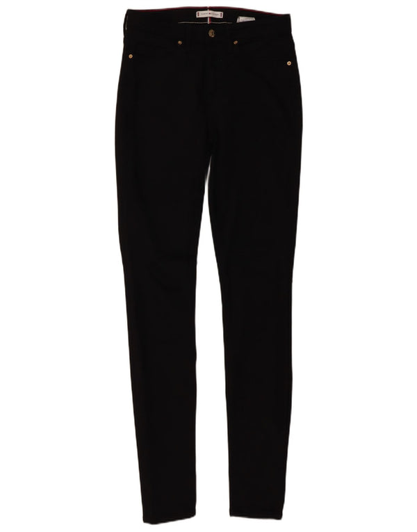 TOMMY HILFIGER Γυναικείο Skinny Jeans W26 L32 Μαύρο βαμβακερό