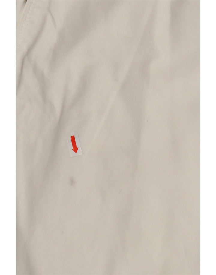 MARKS & SPENCER Ανδρικό σορτς Chino W34 μεγάλο λευκό βαμβακερό