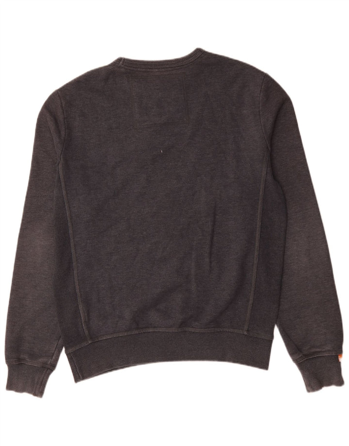 Ανδρικό φούτερ Superdry Jumper μεγάλο γκρι βαμβακερό