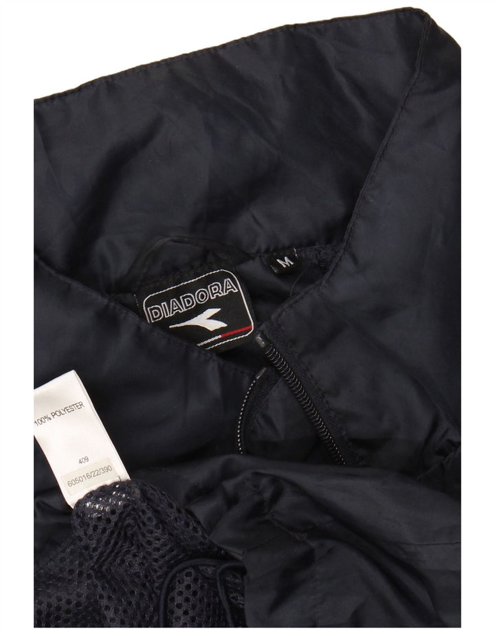 Diadora Ανδρικό μπουφάν βροχής UK 38 Medium Navy Blue Polyester