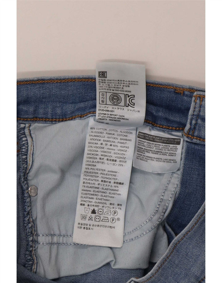 Levi's Womens 312 Shaping Slim Jeans W28 L27 Μπλε βαμβακερό