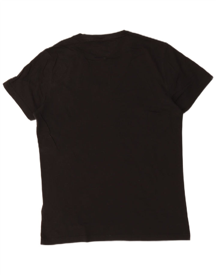Ανδρικό T-Shirt Tommy Hilfiger Top Μεσαίο μαύρο βαμβακερό