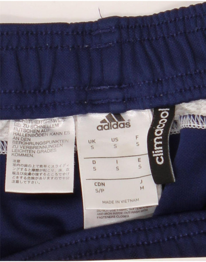 Ανδρική αθλητική φόρμα Adidas Παντελόνι Μικρό Navy Blue Polyester