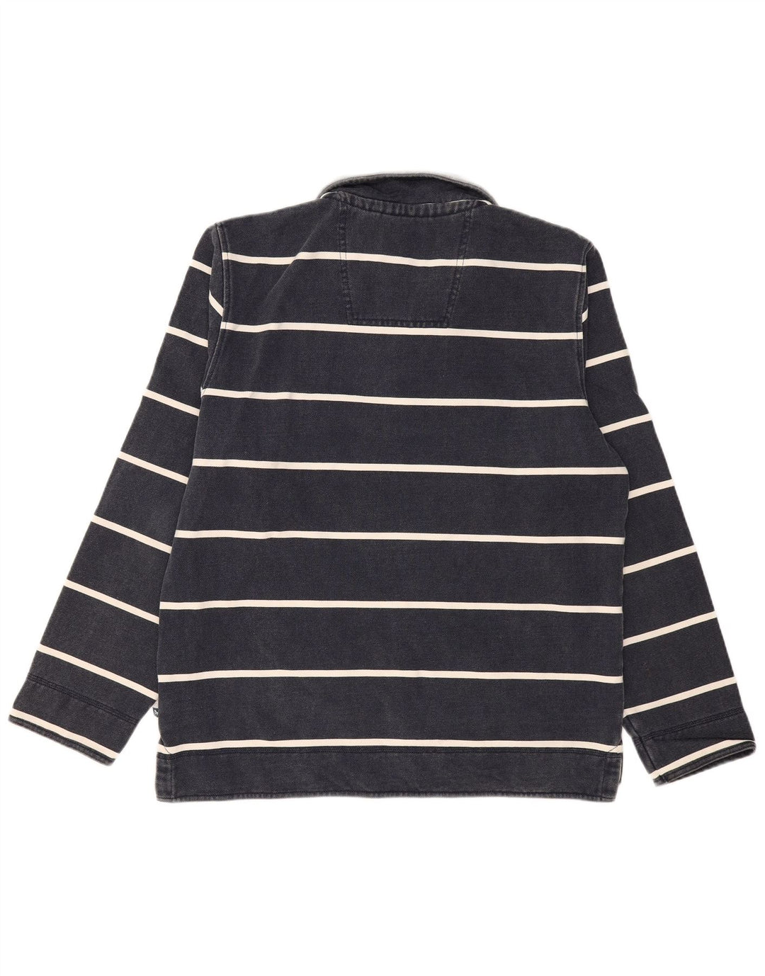 ΕΝΔΥΜΑΤΑ ΠΛΗΡΩΜΑΤΟΣ Ανδρικό φούτερ με φερμουάρ πουκάμισο μεγάλο μπλε ριγέ