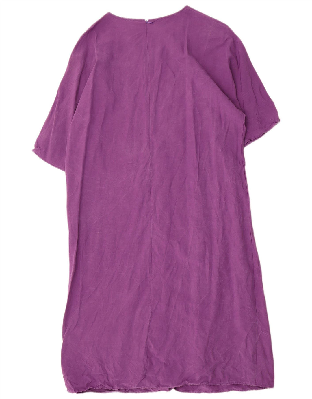 Stefanel Γυναικείο μάξι φόρεμα UK 14 Medium Purple Lyocell