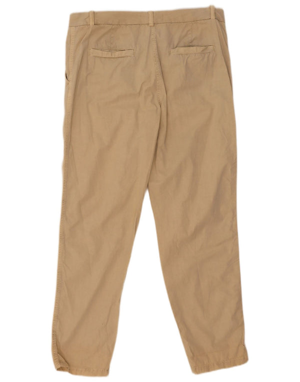 Marks & Spencer Γυναικείο κωνικό παντελόνι Chino UK 12 Medium W32 L28 Beige