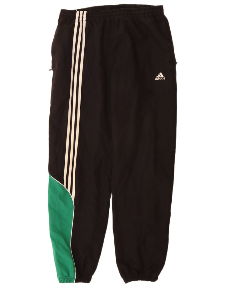 Ανδρική φόρμα ADIDAS Παντελόνι Joggers UK 44/46 Large Black Colourblock