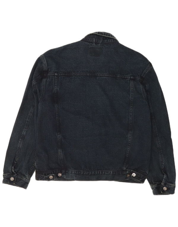 Duke Ανδρικό Τζιν Μπουφάν UK 42 XL Navy Blue Cotton Classic